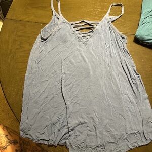 PINK Victoria's Secret Light Blue Camisole